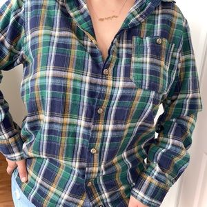 Oversized flannel